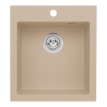 ALVEUS 1133431 - Lava-loiça de cozinha CORTINA 50x45 cm granito/bege