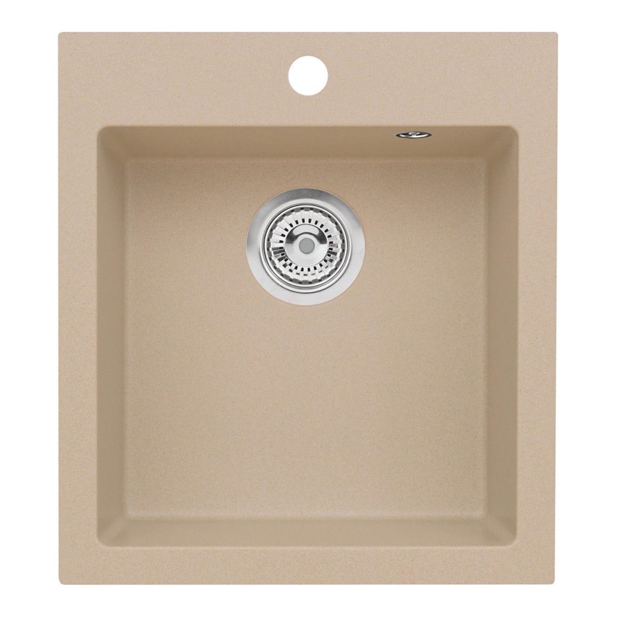 ALVEUS 1133431 - Lava-loiça de cozinha CORTINA 50x45 cm granito/bege