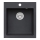 ALVEUS 1133432 - Lava-loiça de cozinha CORTINA 50x45 cm granito/preto