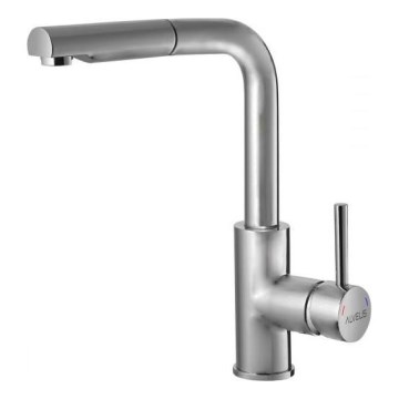 ALVEUS 1135366 - Torneira de lavatório com pulverizador extensível SARA 29,7 cm aço inoxidável