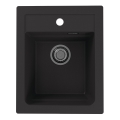 ALVEUS 1139771 - Lava-loiça de cozinha ATROX 50x40 cm granito/preto