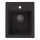 ALVEUS 1139771 - Lava-loiça de cozinha ATROX 50x40 cm granito/preto