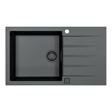 ALVEUS 1148160 - Lava-loiça de cozinha CADIT 86x50 cm granito/preto