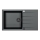 ALVEUS 1148160 - Lava-loiça de cozinha CADIT 86x50 cm granito/preto