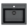 ALVEUS 1148162 - Lava-loiça de cozinha ATROX 59x50 cm granito/preto