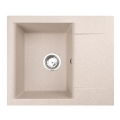 ALVEUS 1149114 - Lava-loiça de cozinha GEM 59x50 cm granito/bege