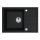ALVEUS 1149126 - Lava-loiça de cozinha INTERMEZZO 68x48 cm granito/preto