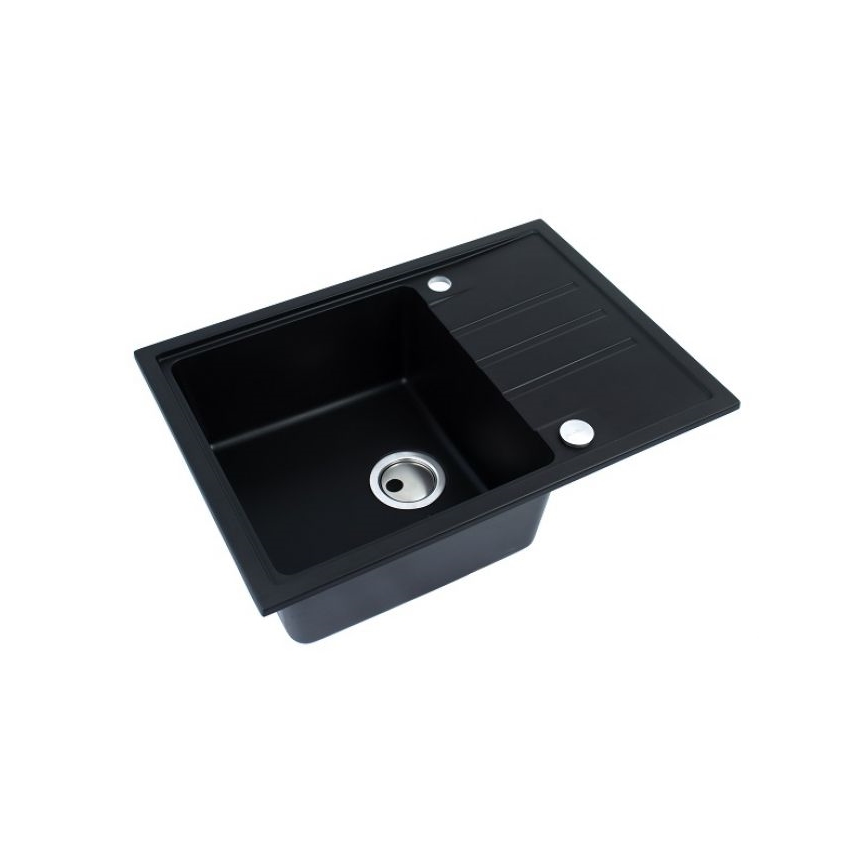 ALVEUS 1149126 - Lava-loiça de cozinha INTERMEZZO 68x48 cm granito/preto