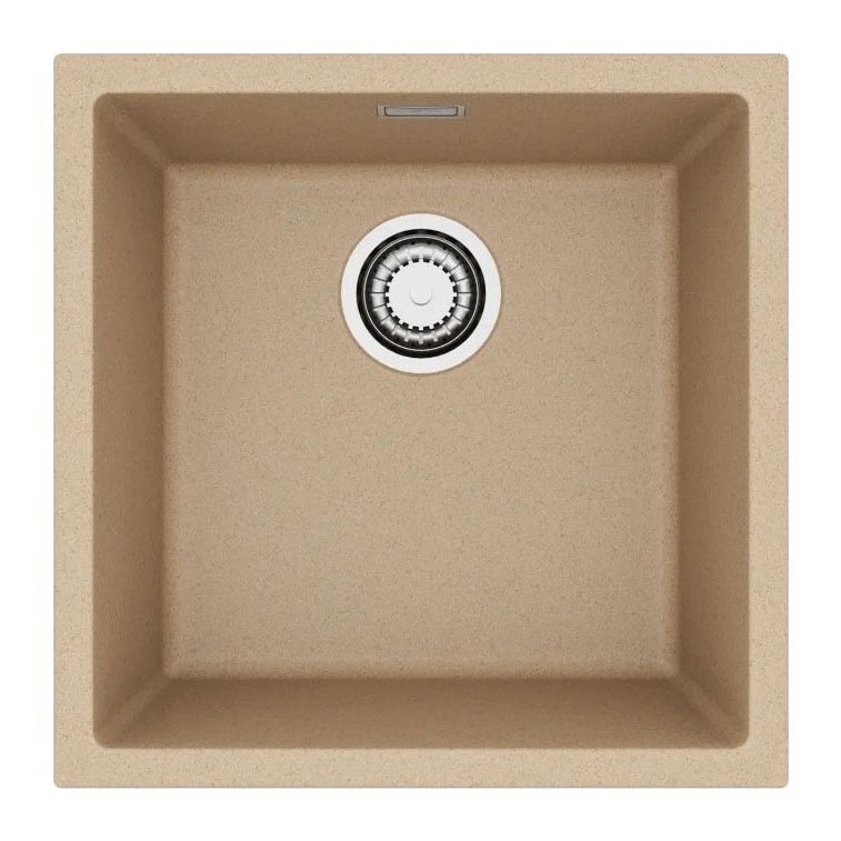 ALVEUS 1150047 - Lava-loiça de cozinha OMNI 45x45 cm granito/bege