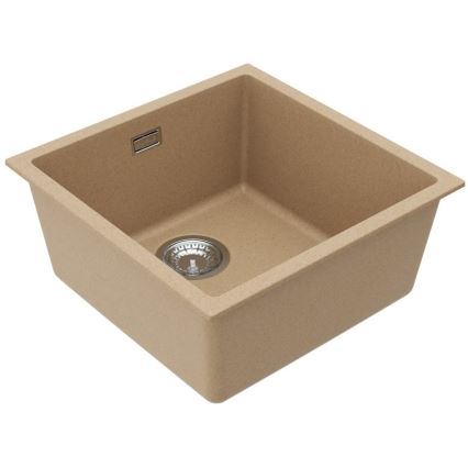 ALVEUS 1150047 - Pia de cozinha OMNI 45x45 cm granito/bege