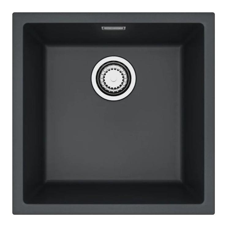 ALVEUS 1150048 - Lava-loiça de cozinha OMNI 45x45 cm granito/preto