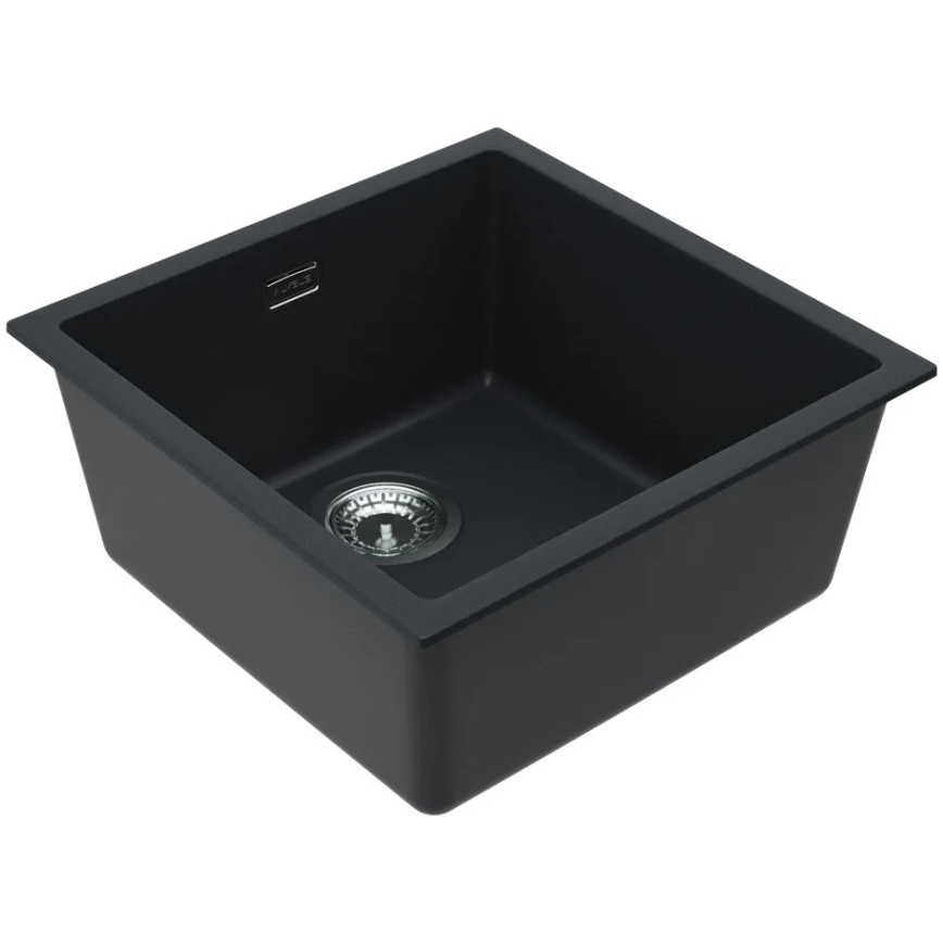 ALVEUS 1150048 - Lava-loiça de cozinha OMNI 45x45 cm granito/preto