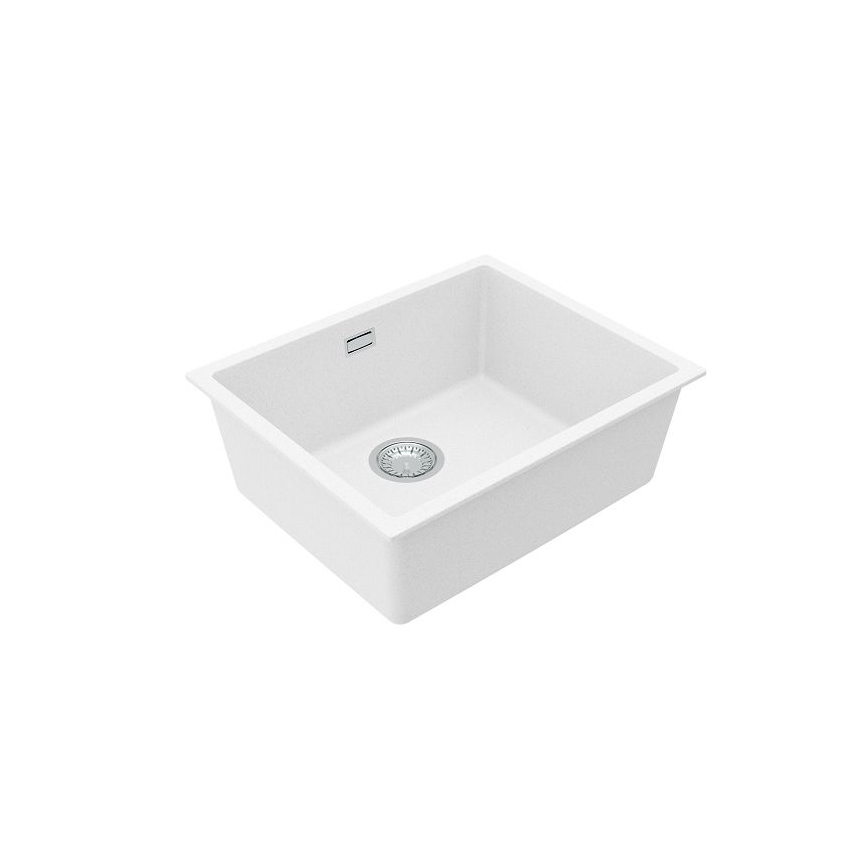 ALVEUS 1150051 - Lava-loiça de cozinha OMNI 55x45 cm granito/branco