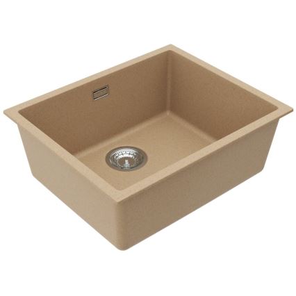 ALVEUS 1150054 - Lava-loiça de cozinha OMNI 55x45 cm granito/bege