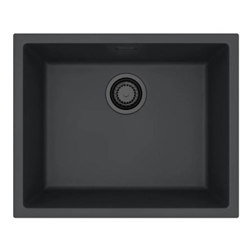 ALVEUS 1150057 - Lava-loiça de cozinha OMNI 55x45 cm granito/preto