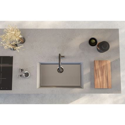 ALVEUS 1150058 - Lava-loiça de cozinha OMNI 75x45 cm granito/branco