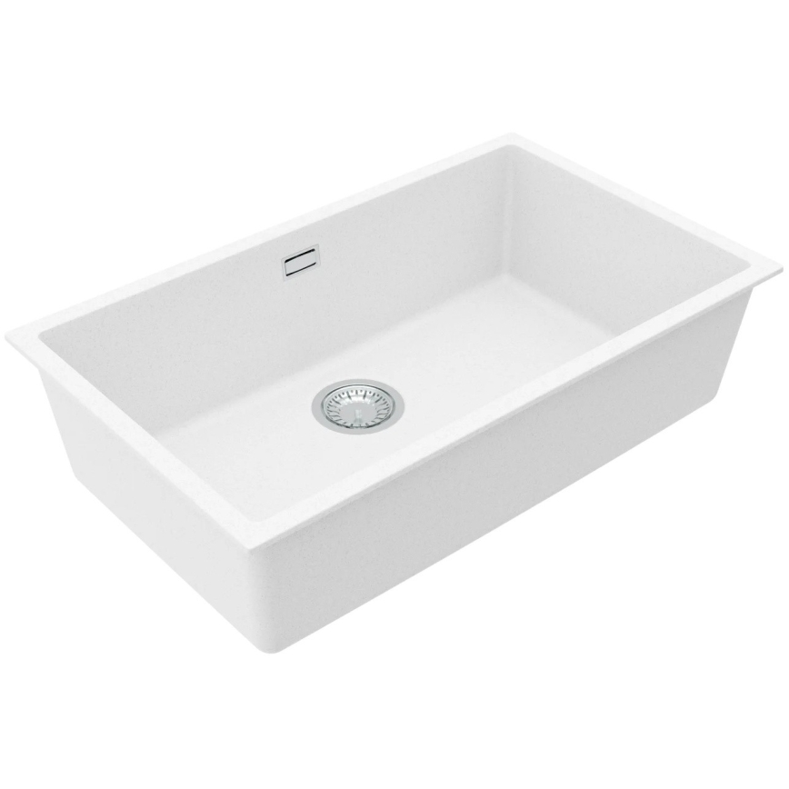 ALVEUS 1150058 - Lava-loiça de cozinha OMNI 75x45 cm granito/branco
