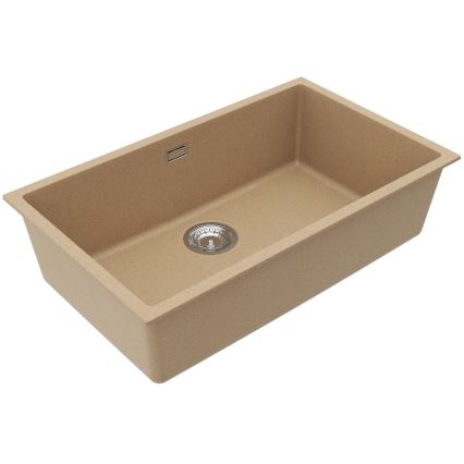 ALVEUS 1150061 - Lava-loiça de cozinha OMNI 75x45 cm granito/bege