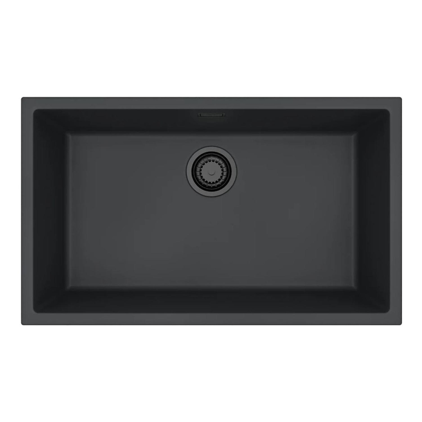 ALVEUS 1150064 - Lava-loiça de cozinha OMNI 75x45 cm granito/preto