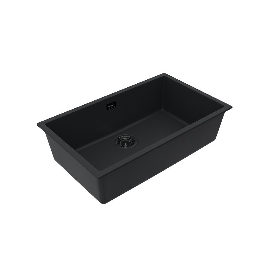 ALVEUS 1150064 - Lava-loiça de cozinha OMNI 75x45 cm granito/preto
