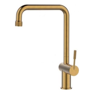 ALVEUS 1150764 - Torneira para lava-loiça FLORA 34,8 cm aço inoxidável/bronze