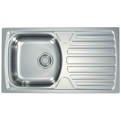 ALVEUS SETA259 - Piața de bucătărie BASIC 78x43,5 cm + baterie RIVIERA 14,8 cm satin/brilho
