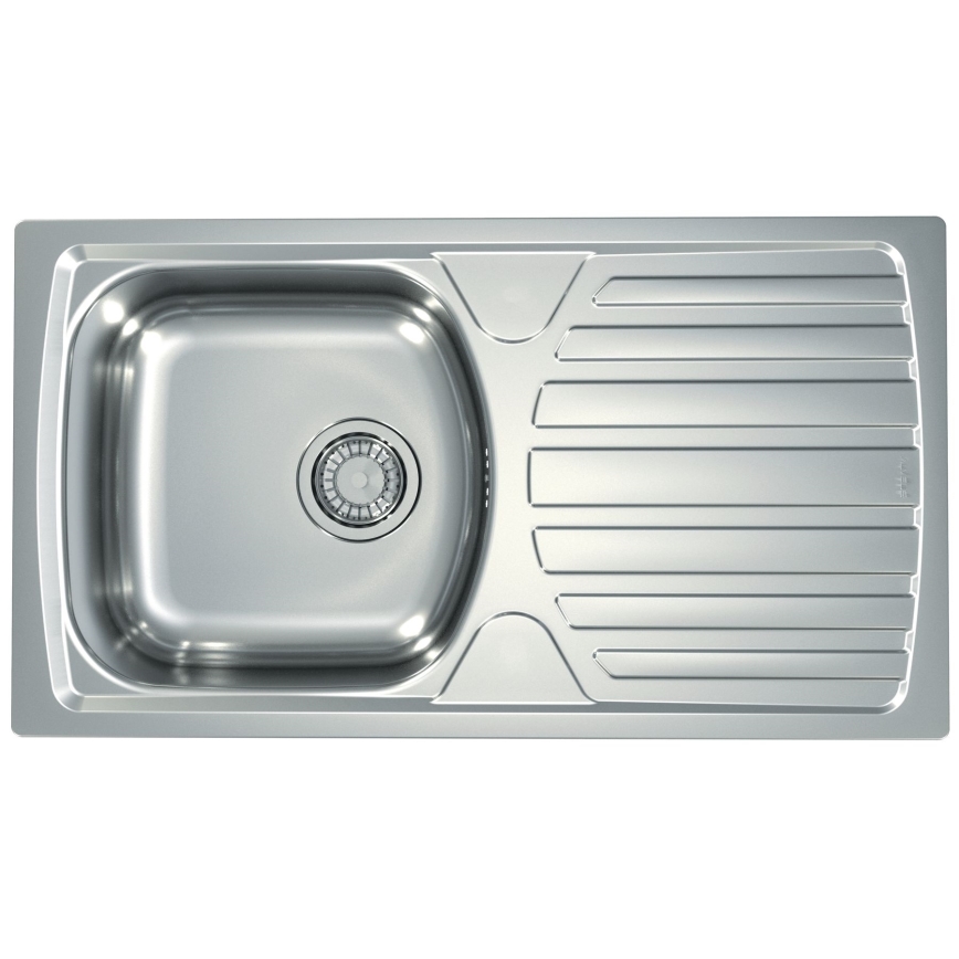 ALVEUS SETA259 - Piața de bucătărie BASIC 78x43,5 cm + baterie RIVIERA 14,8 cm satin/brilho