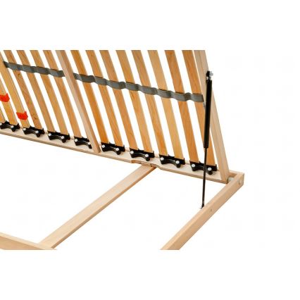Ambiamo - Estrado de ripas flexível com inclinação lateral do pistão ODENSE 200x90 cm direita