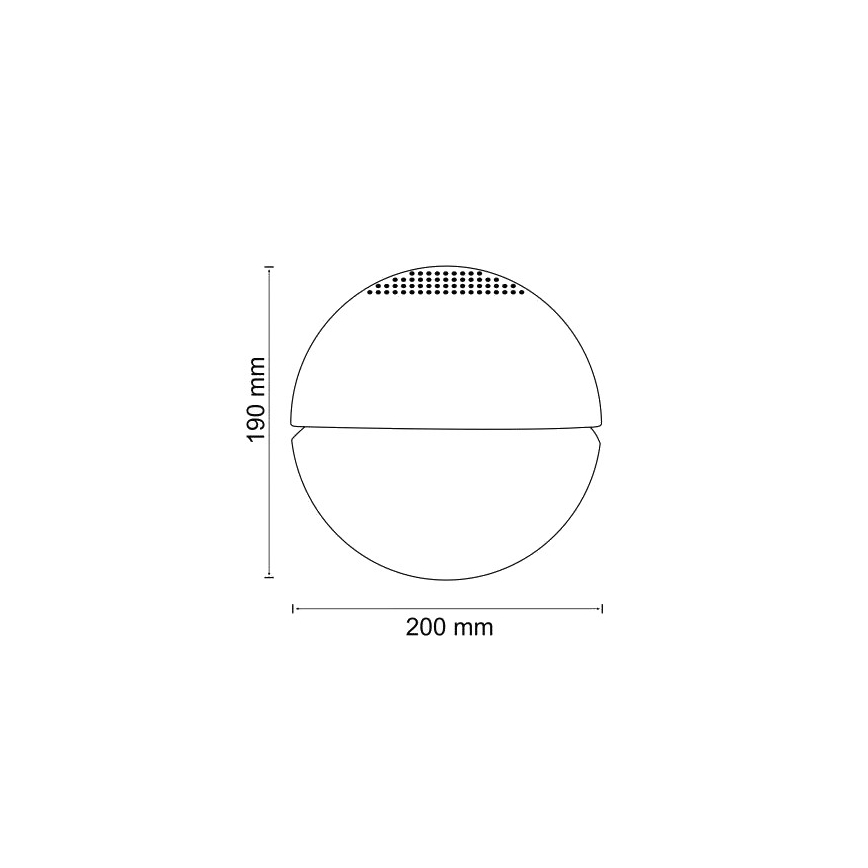 Ambientador LED RGB ORBIT 1,1l 14W/230V