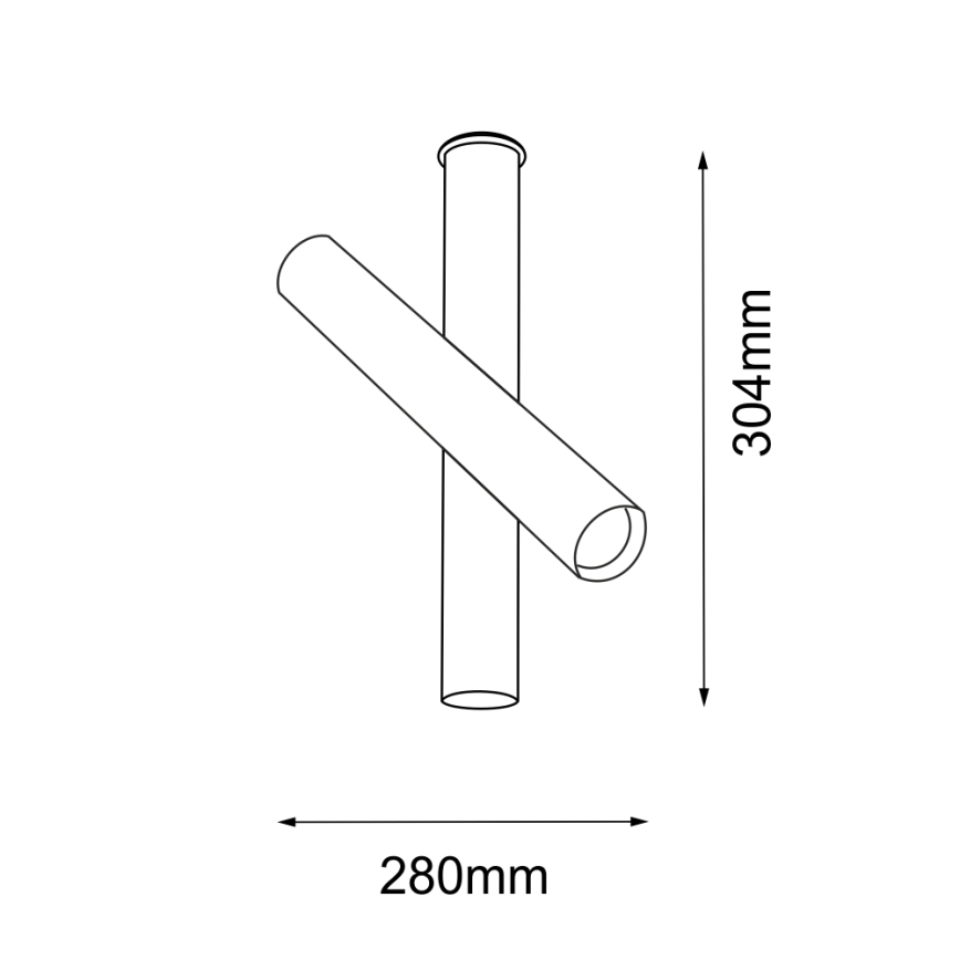 Amplex - Foco 1xGU10-MR11/15W/230V branco/latão