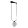 Amplex - Candelabro suspenso 1xE14/15W/230V preto