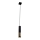 Amplex - Candelabro suspenso 1xGU10/15W/230V preto