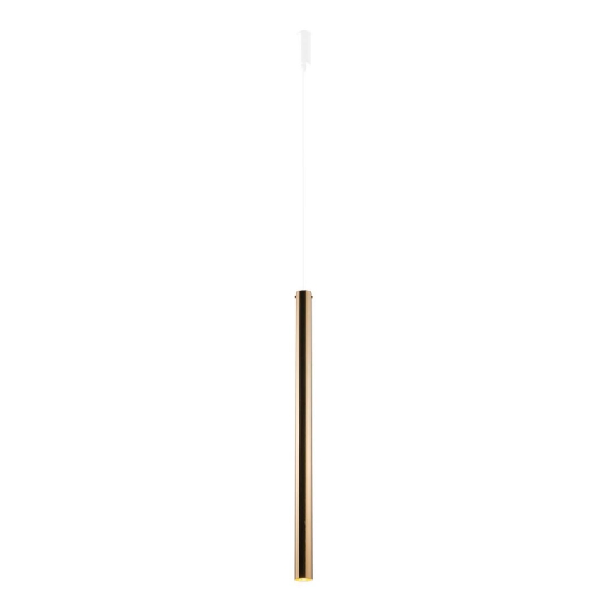 Amplex - Candelabro suspenso 1xGU10-MR11/15W/230V branco/latão