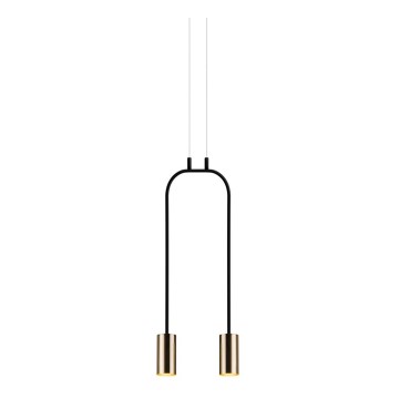 Amplex - Candelabro suspenso 2xGU10/15W/230V