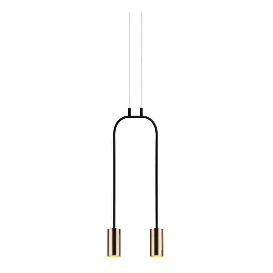 Amplex - Candelabro suspenso 2xGU10/15W/230V