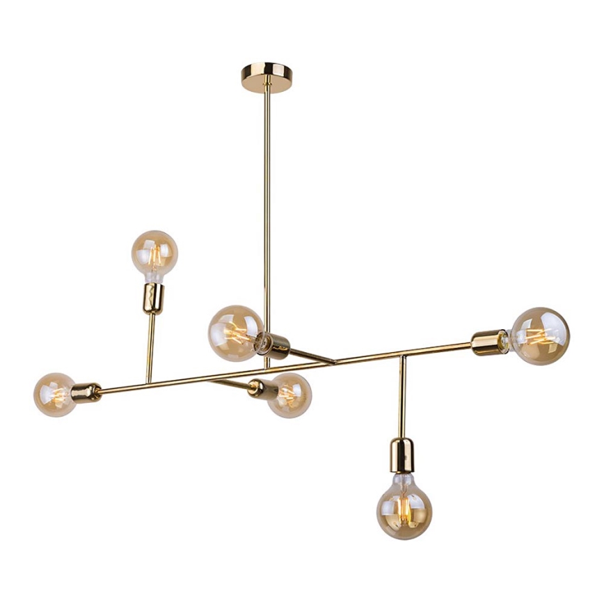 Amplex - Candelabro suspenso 6xE27/10W/230V
