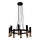 Amplex - Candelabro suspenso 8xGU10/15W/230V