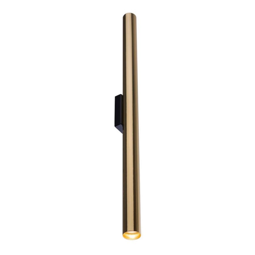 Amplex - Iluminação de parede 2xGU10-MR11/15W/230V preto/latão
