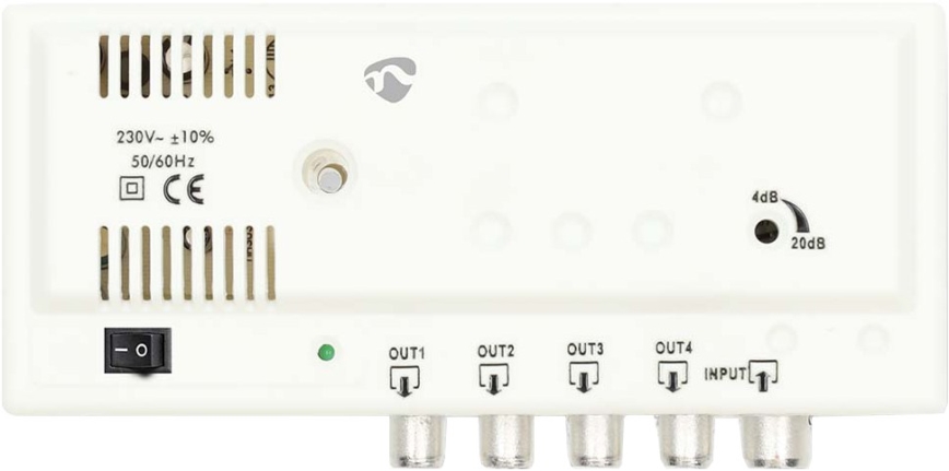 Amplificador de antena de 4 bandas 230 V