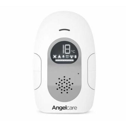 Angelcare - CONJUNTO monitor de respiração 16x16 cm + monitor de áudio para bebé USB