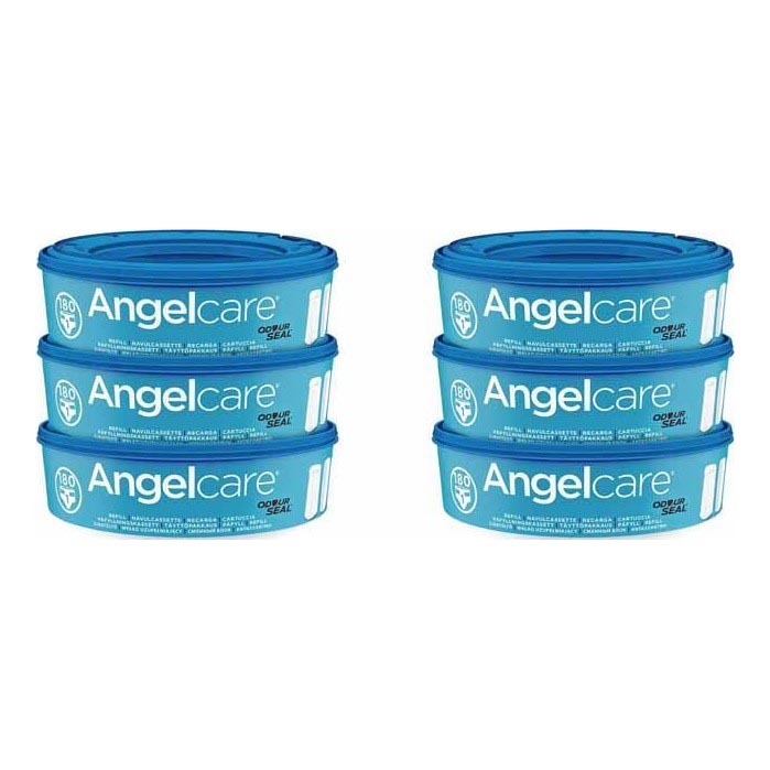 Angelcare - Recarga para o compartimento das fraldas 6 Unid.