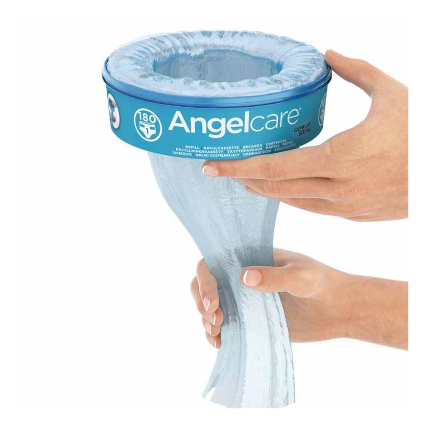 Angelcare - Recarga para o compartimento das fraldas 6 Unid.