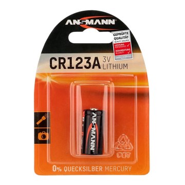 Ansmann 04006 - CR123A - Célula de lítio 3V