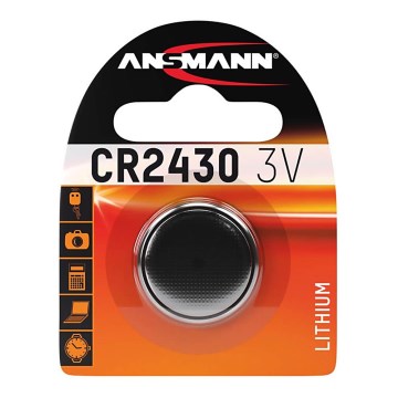 Ansmann 04676 - CR 2430 - Célula de botão de lítio 3V