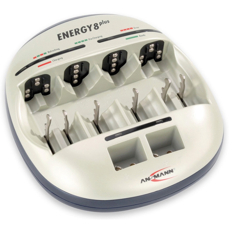 Ansmann 08576 Energy 8 Plus - carregador de bateria