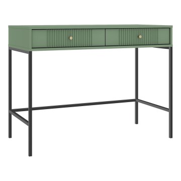 Aparador de consola LUE verde/preto