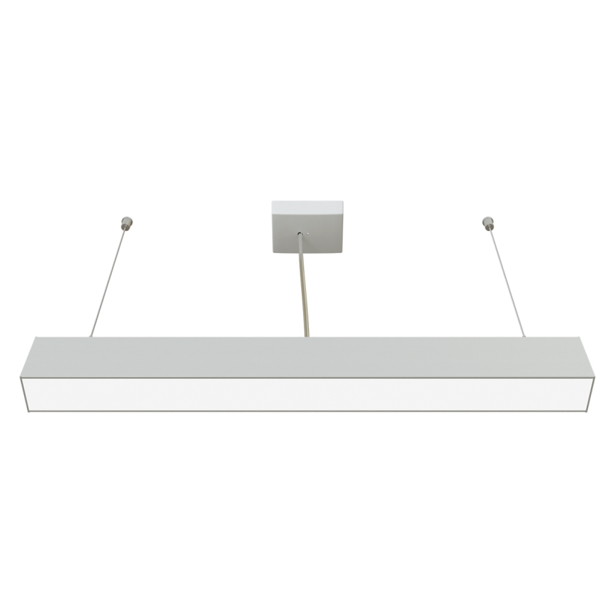 APLED - Candelabro suspenso LED LOOK LED/23W/230V 4000K 60 cm prateado