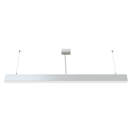 APLED - Candelabro suspenso LED LOOK LED/46W/230V 4000K 120 cm prateado