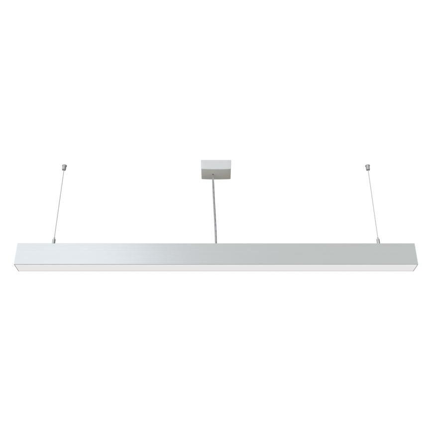 APLED - Candelabro suspenso LED LOOK LED/46W/230V 4000K 120 cm prateado