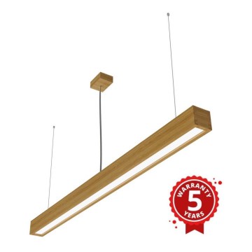 APLED - Candelabro suspenso LED LOOK LED/48W/230V 4000K 150 cm carvalho